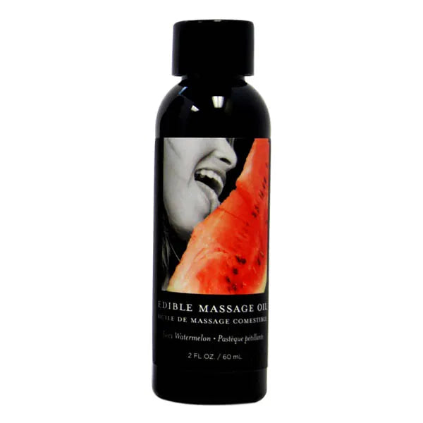 Earthly Body Flavoured Edible Massage Oil 59ml Bottle Earthly Body