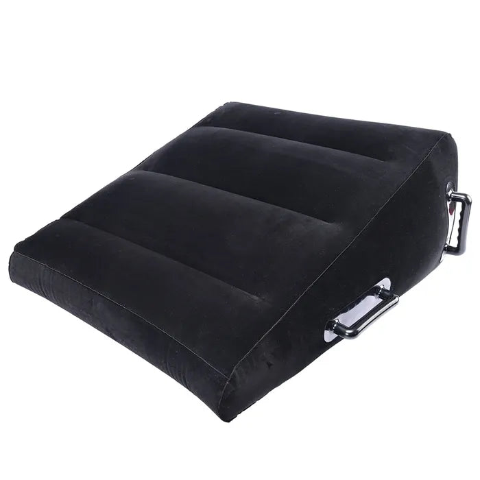 Pivot Inflatable Positioner Plus Inflatable Position Cushion XL Black Sportsheets