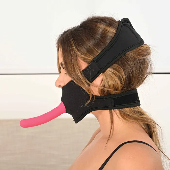 Pivot In Your Face Strap On Face Sitter Strap On Harness (No Probe Included) Black Sportsheets