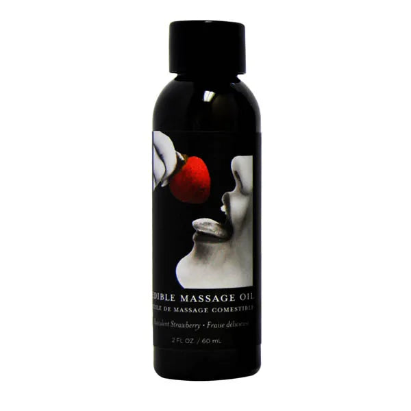 Earthly Body Flavoured Edible Massage Oil 59ml Bottle Earthly Body