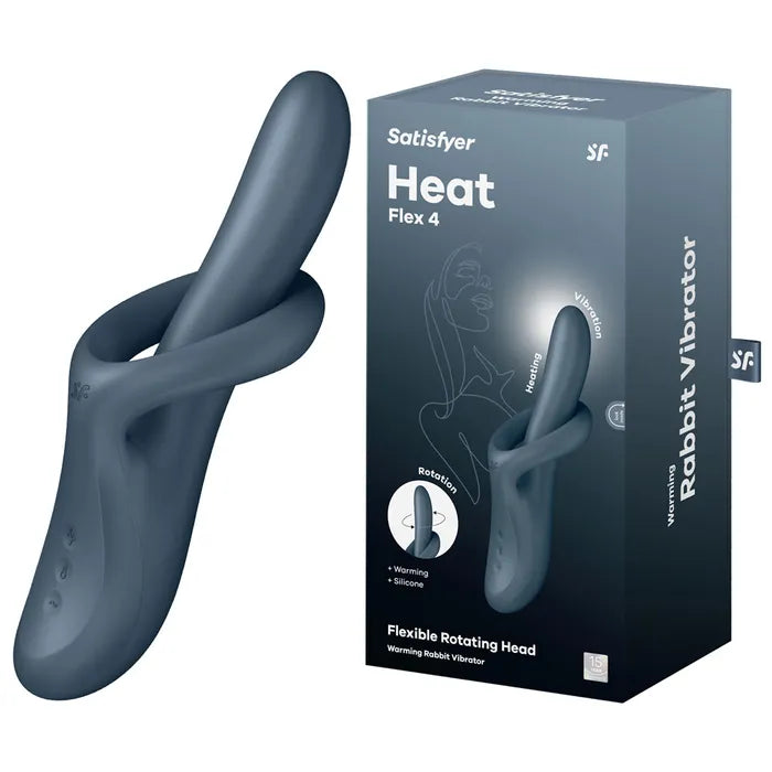 Satisfyer Heat Flex 4 USB Rechargeable Heating Vibrator Satisfyer