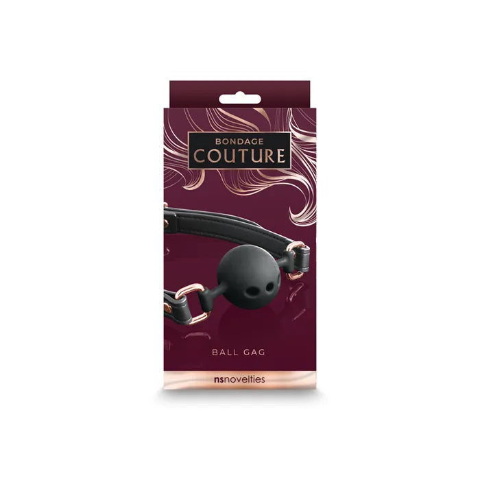 NS Novelties Bondage Couture Ball Gag Mouth Restraint NS Novelties