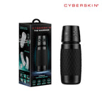 CyberSkin The Warrior USB Rechargeable Sucking & Vibrating Auto Masturbator Black CyberSkin