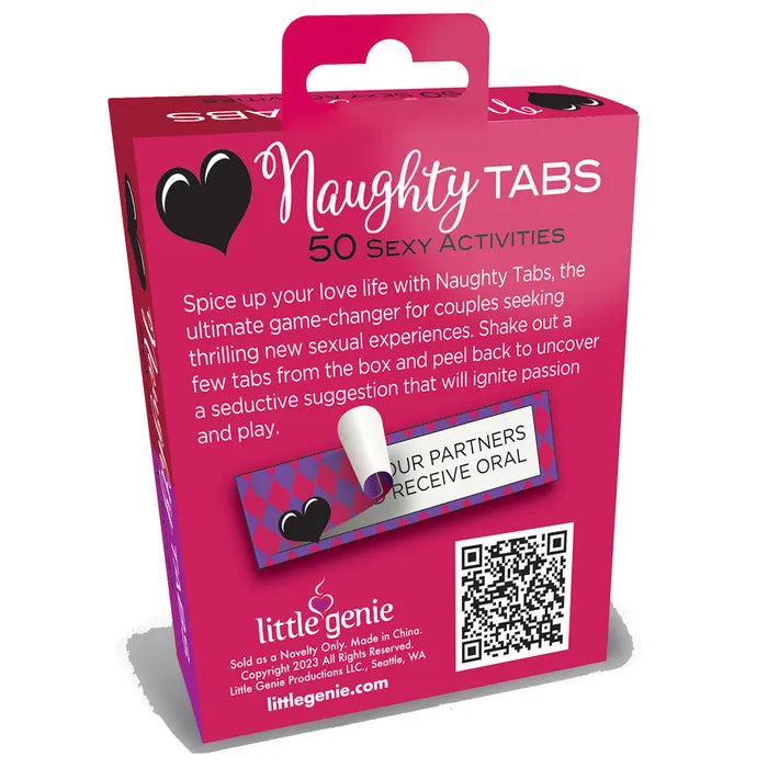 Little Genie Naughty Tabs Sexy Suggestions Set Of 50