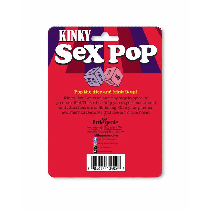 Little Genie Kinky Sex Pop Popping Dice Game