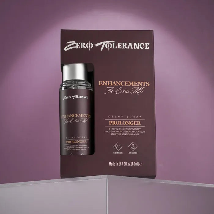 Zero Tolerance Enhancements The Extra Mile Delay Spray For Men 60ml Spray Zero Tolerance