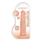 Shots Toys REALROCK Realistic Dildo 8 Inch Flesh Shots Toys