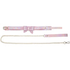 OUCH! Paris Collection Collar With Leash Restraint Pink Shots Toys