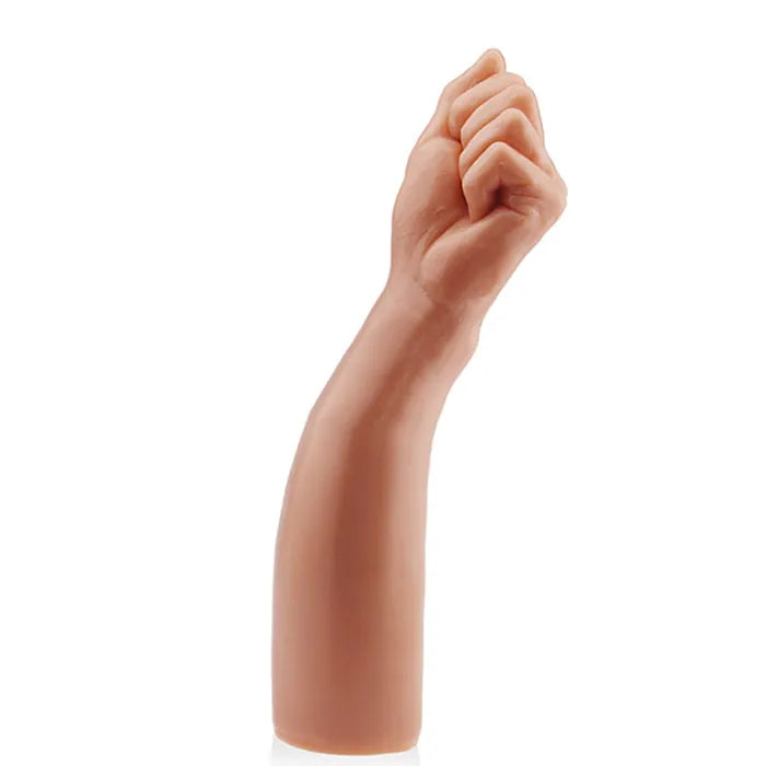 Lovetoy King Sized Realistic Bitch Fist Dildo 12 Inch Flesh Lovetoy