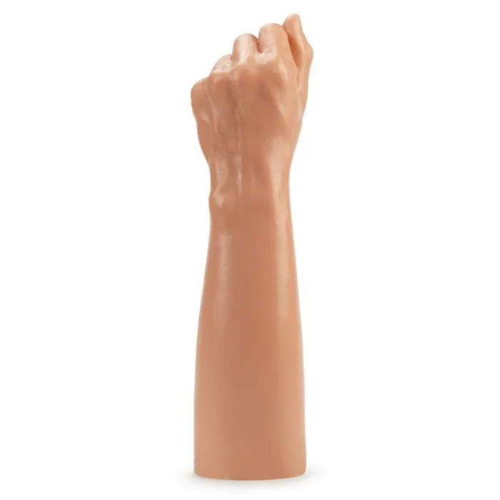 Lovetoy King Sized Realistic Bitch Fist Dildo 12 Inch Flesh Lovetoy