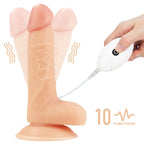 Ingen Vibrating Easy Strap-On Set - Flesh 17.8 cm (7'') Vibrating Strap-On Lovetoy