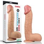 Lovetoy King Size Realistic Dildo Flesh Lovetoy