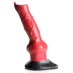 XR Brands Creature Cocks Hell Hound Canine Penis Silicone Dildo 19 cm Red XR Brands