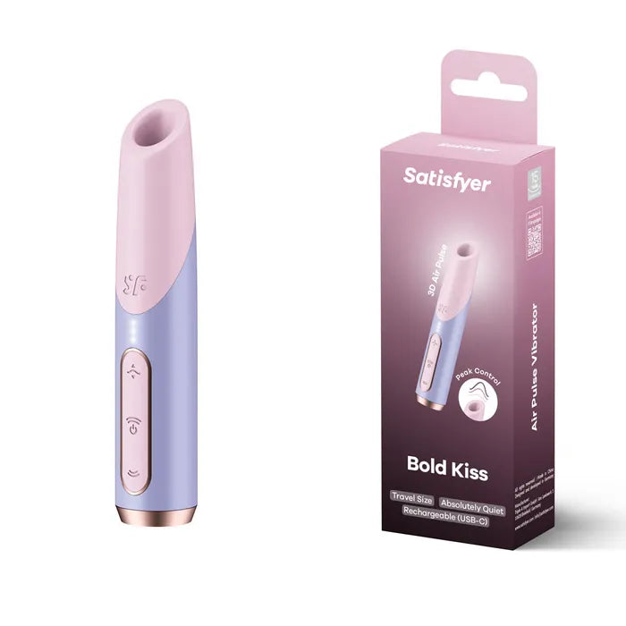 Satisfyer Bold Kiss USB Rechargeable Air Pulse Stimulator Satisfyer