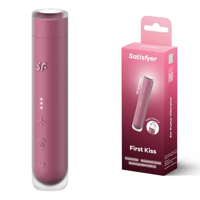 Satisfyer First Kiss USB Rechargeable Air Pulse Stimulator Satisfyer