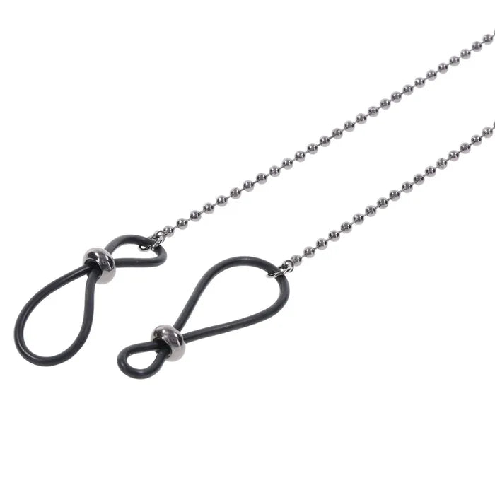 Sportsheets S&M Exs & Ohs Body Jewelry With Nipple Ties