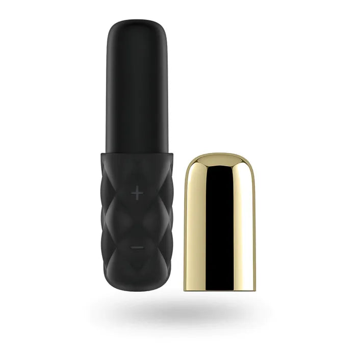 Satisfyer Mini Sparking Darling USB Rechargeable Mini Vibrator Gold / Black Satisfyer