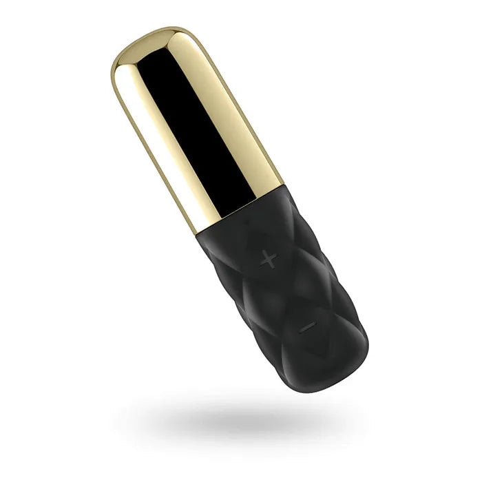 Satisfyer Mini Sparking Darling USB Rechargeable Mini Vibrator Gold / Black Satisfyer