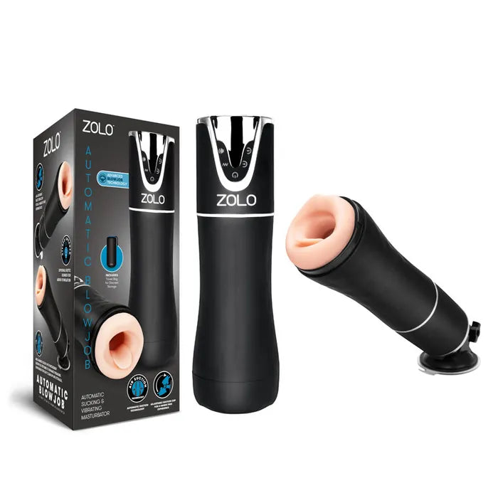 Zolo Automatic Blowjob USB Rechargeable Auto Masturbator Zolo