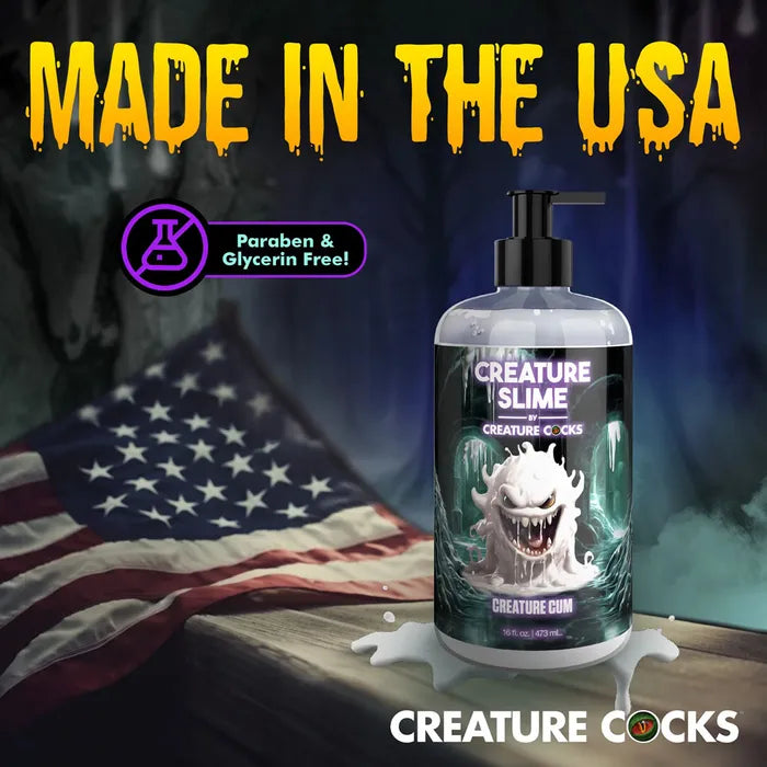 XR Brands Creature Slime By Creature Cocks Cum Lubricant 473ml Pump Bottle XR Brands