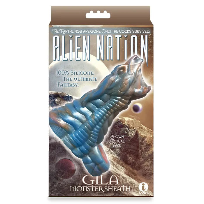 Icon Brands Alien Nation Gila Penis Sheath 14cm Icon Brands