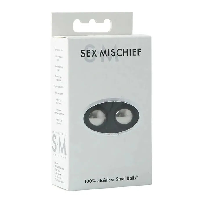 Sportsheets Sex & Mischief 100% Stainless Steel Ben Wa Balls