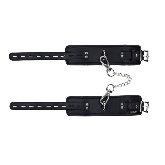 EDGE Handcuffs Restraints Black Sportsheets