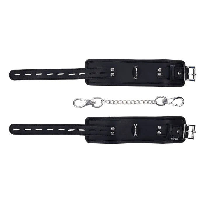 EDGE Handcuffs Restraints Black Sportsheets