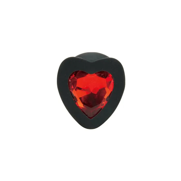 WhipSmart Heartbreaker Silicone Crystal Heart Anal Training Set Butt Plugs With Heart Gem Bases Set Of 3 Sizes WhipSmart