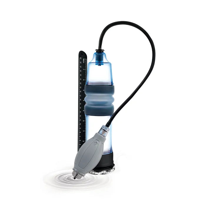 Zolo Aquapump Pro Penis Pump Blue Water Zolo
