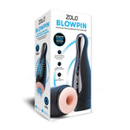 Zolo Blowpin USB Rechargeable Auto Sucking & Vibrating Masturbator Flesh Zolo