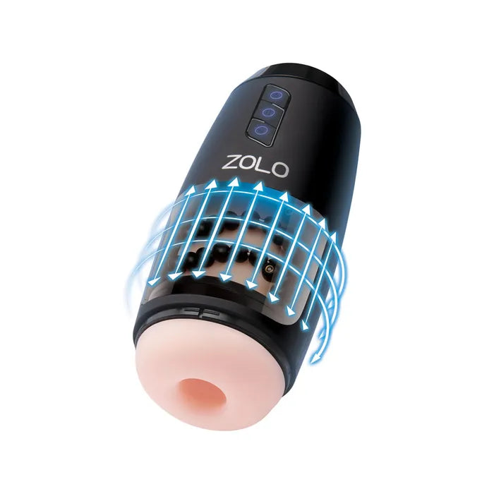 Zolo Upstroke USB Rechargeable Auto Thrusting Masturbator Flesh Zolo