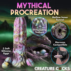 XR Brands Creature Cocks Dragon Spawn Ovipositor Fantasy Dildo 18.5cm Multi Coloured XR Brands
