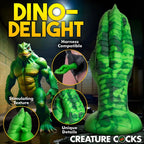XR Brands Creature Cocks Raptor Claw Fisting Fantasy Silicone Dildo 21.8cm Green XR Brands