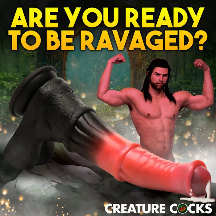 XR Brands Creature Cocks Centaur Explosion Squirting Fantasy Dildo 24.5cm Pink / Black XR Brands