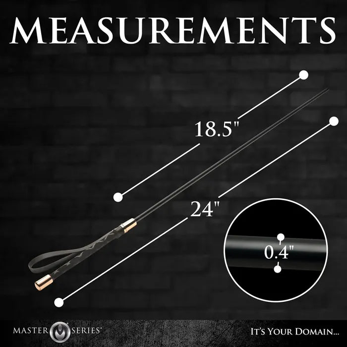 Master Series Sinful Impact Cane Plastic Cane Whip XR Brands