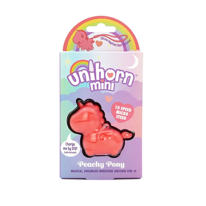 Creative Conceptions Unihorn Mini Peachy Pony USB Rechargeable Stimulator Creative Conceptions