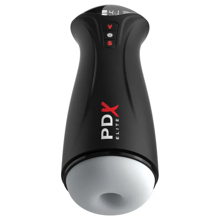Pipedream PDX Elite Fuck Gasm USB Rechargeable Sucking & Vibrating Auto Stroker Pipedream