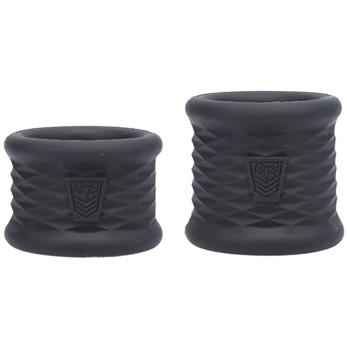 Doc Johnson Fort Troff Stretch Flex Trainers Ball Stretchers Set of 2 Black Doc Johnson