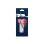 NS Novelties Techno Kandi USB Rechargeable Vibrating Egg Vibrator With App Control Pink NS Novelties