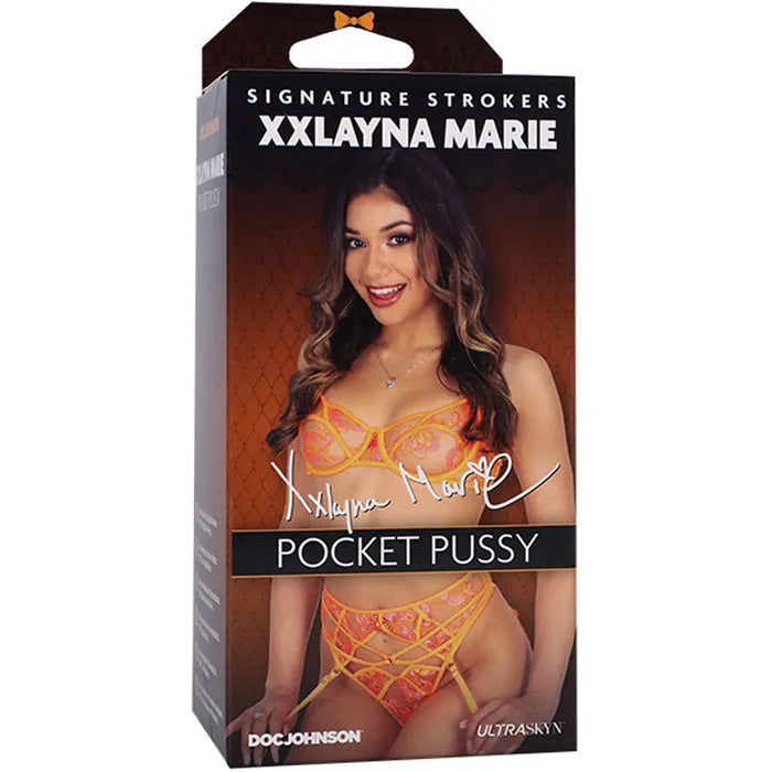 Doc Johnson Signature Strokers Xxlayna Marie Vagina Stroker Tan Doc Johnson