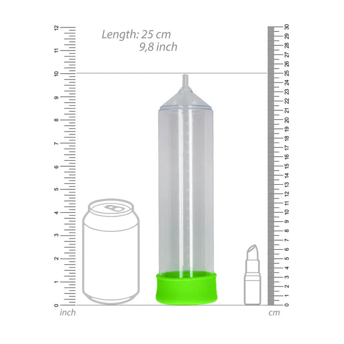 Shots Toys OUCH! Glow In The Dark Comfort Beginner Penis Pump Clear / Glow Shots Toys