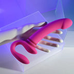 Gender X SHARING IS CARING - Pink 21.9 cm USB Rechargeable Strapless Strap-On Gender X
