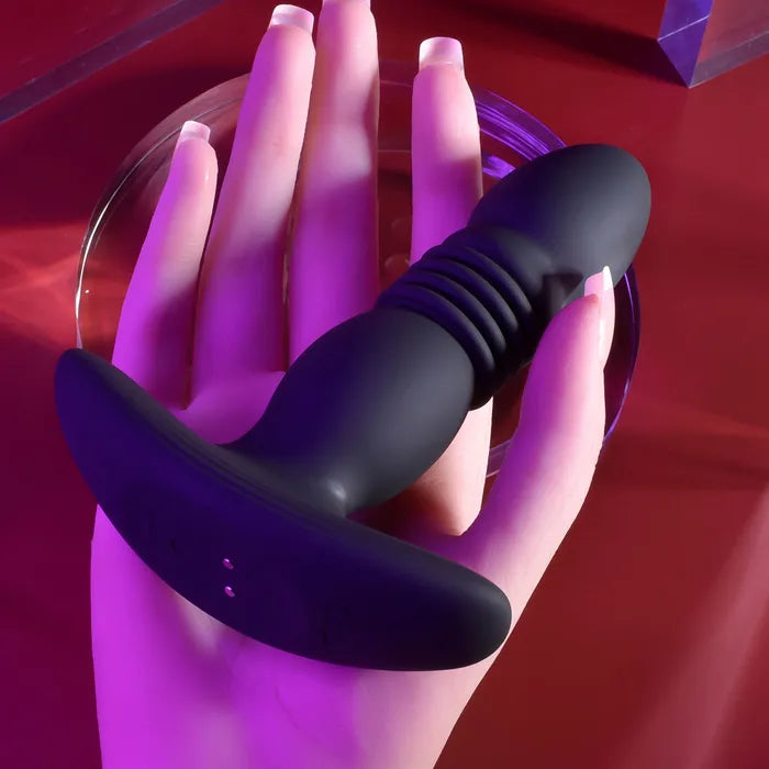 Playboy Pleasure TRUST THE THRUST USB Rechargeable Thrusting Butt Plug With Wireless Remote Playboy Pleasure