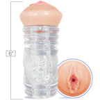 Icon Brands Hey 19! Charlie Laine Teen Vagina Stroker Flesh/Clear Icon Brands
