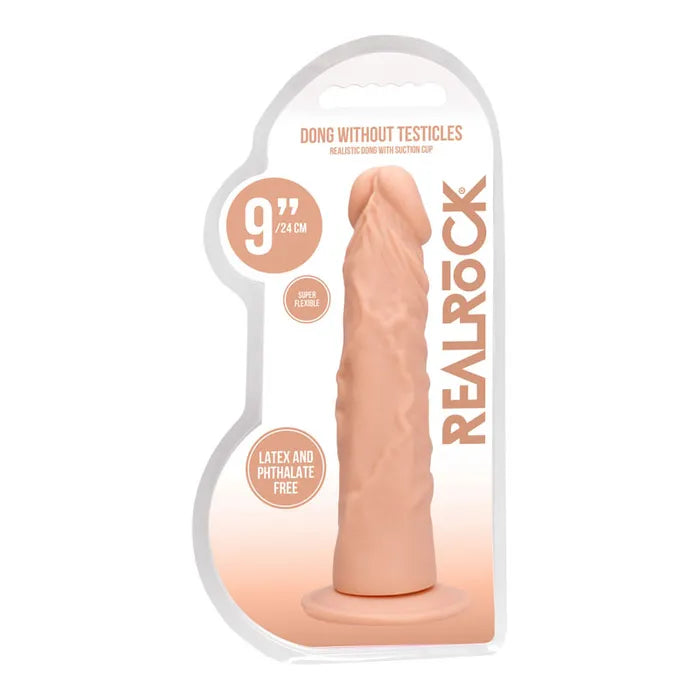 Shots Toys REALROCK Realistic Dildo 9 Inch Flesh Shots Toys