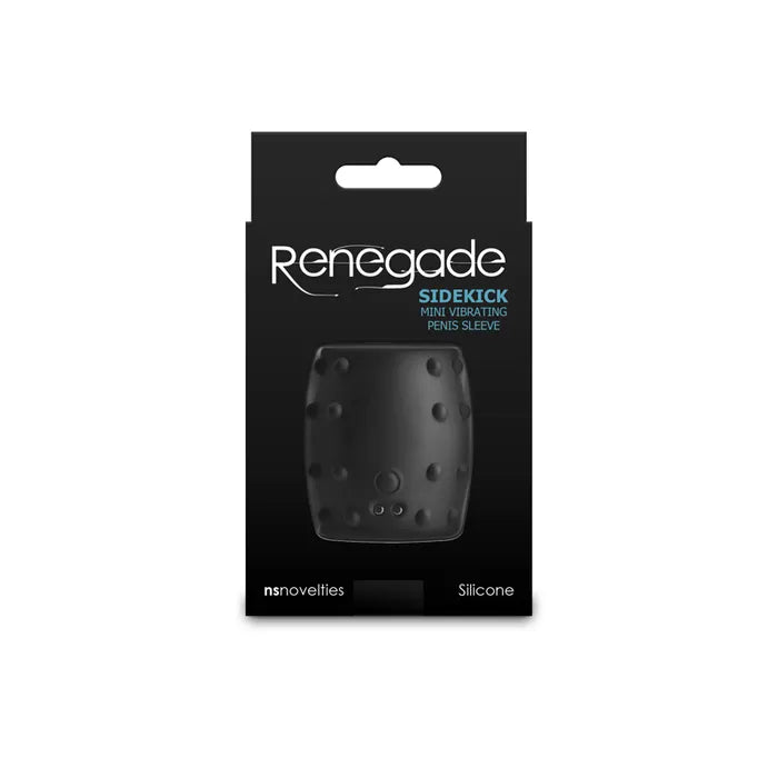 NS Novelties Renegade Sidekick USB Rechargeable Vibrating Penis Cage Black NS Novelties