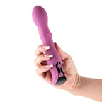 NS Novelties Lust N Dreams Cadence Blush USB Rechargeable Thrusting & Sliding Vibrator NS Novelties