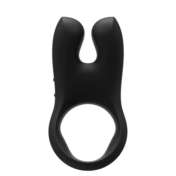 Fun Factory NOS Black USB Rechargeable Vibrating Cock Ring Black Fun Factory