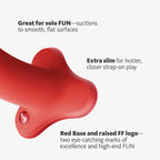 Fun Factory MAGNUM Dildo 18.3cm Flashy Coral Fun Factory
